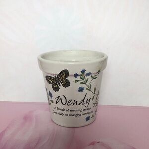 History & Heraldry “Wendy” Stoneware Votive Candle